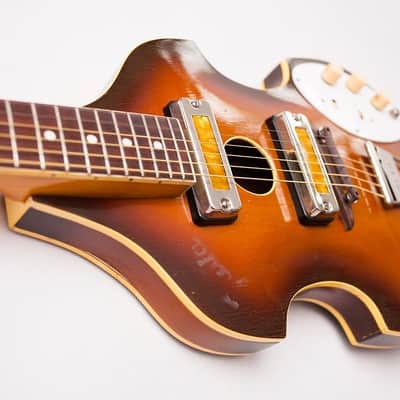 Defil Julia 1973 Tobacco Burst Violin Guitar image 11