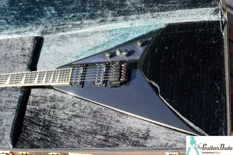 Vintage 1991 Grover Jackson Randy Rhoads Custom HH Metallic Black