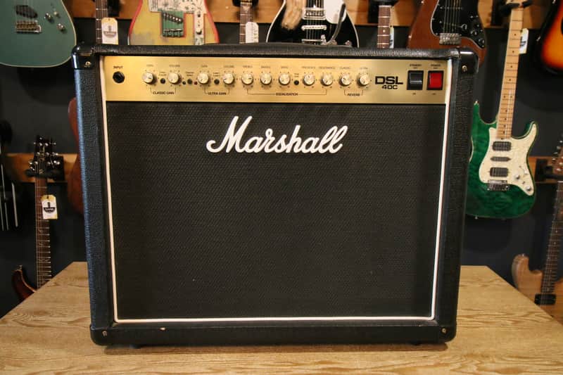Marshall DSL40C 2-Channel 40-Watt 1x12" Guitar Combo 2012 - 2017 - Black image 1
