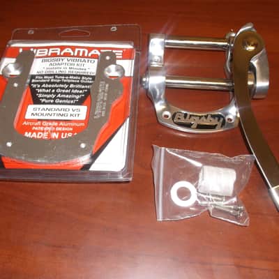 Bigsby B5 With Stainless Vibramate V5 For Jazzmaster/Jaguar | Reverb