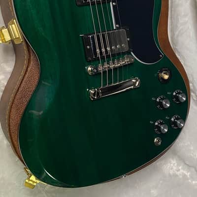 NEW! Gibson SG Standard '61 Stoptail - Translucent Teal - ONLY 6 lbs - Authorized Dealer - G07406 image 6