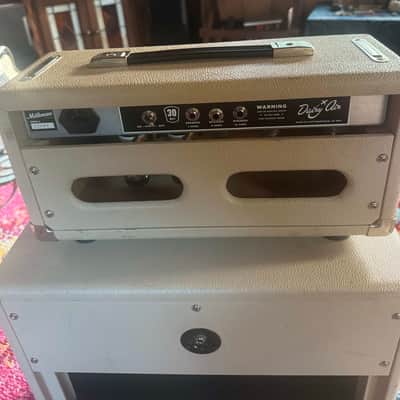Milkman Dairy Air 30-Watt 1x12" Guitar Amp Half Stack with 6L6 Tubes and Jupiter Alnico Speaker 2010s - Vanilla image 2
