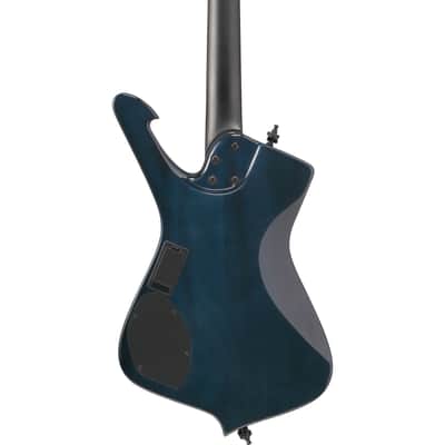 Ibanez Iceman Bass ICB720FM-CBS Cosmic Blue Starburst - 4-String Electric Bass image 4