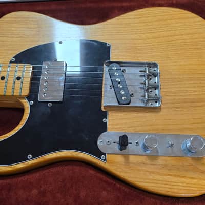Fender Telecaster 1977 LH Left Hand Natural Ash Custom Gibson PAF Humbucker Vintage 70s American Tele USA 1970's Lefty Guitar image 4