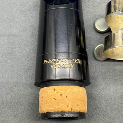 Vintage Penzel-Mueller Standard Clarinet mouthpiece made in NY with Martin Cap and Ligature image 5