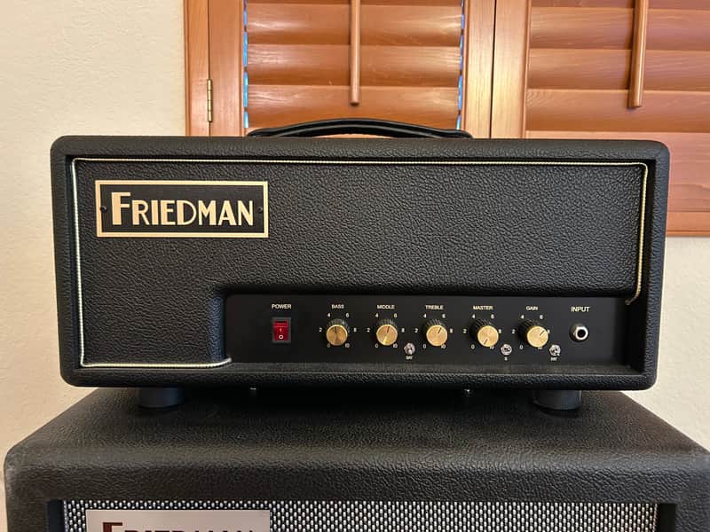 Friedman Pink Taco V2 20-Watt Guitar Amp Head - Black image 1