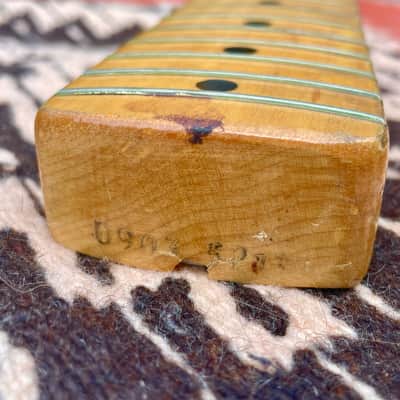 Vintage 1970's Fender Stratocaster Guitar Neck Maple Circa 1973 with Tuners image 10
