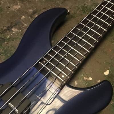 Aria IGB 50/5 5 String Bass Guitar 2001 Korea Samick Factory image 3
