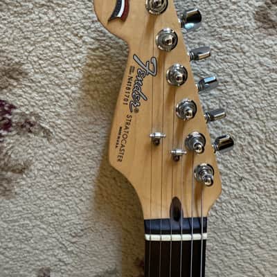 Left Handed Fender 40th Anniversary American Standard Stratocaster with Rosewood Fretboard 1994 - Black image 4