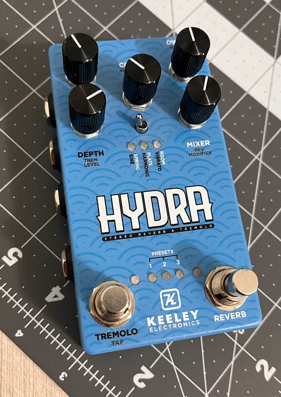 Keeley Hydra Stereo Reverb & Tremolo