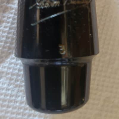 Geo. M. Bundy Hard Rubber Tenor Sax Mouthpiece image 1