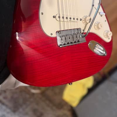 Fender American deluxe designer edition 2000 - Transparent Crimson Red image 20