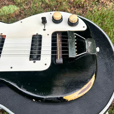 Vintage 1956 Harmony H88 Stratotone Doublet w/ HSC image 3