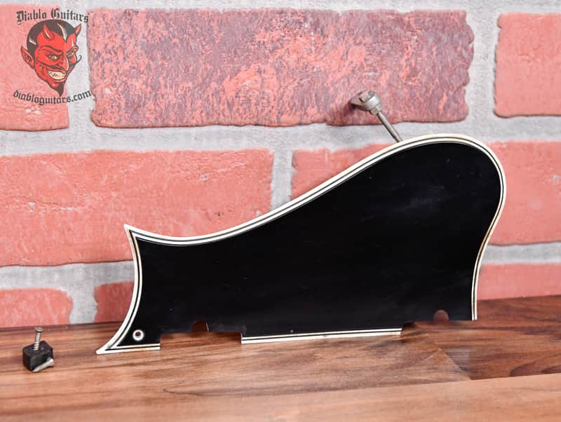 Gibson 1961 Original Complete Archtop Hollowbody Pickguard with Mounts From Barney Kessel 1950's 1960's image 1