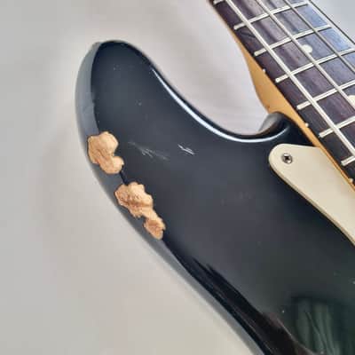 Fender Jazz Bass 1984 Black Dan Smith image 12