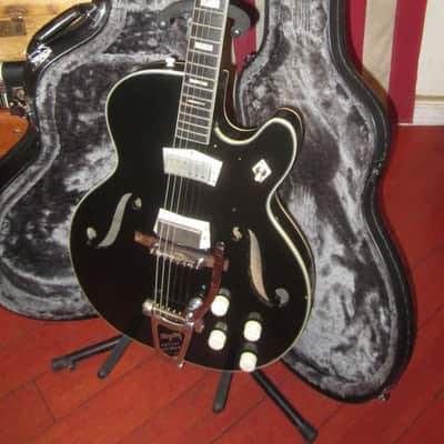 ~1965 Silvertone  Model 1446 Chris Isaaks Black image 2
