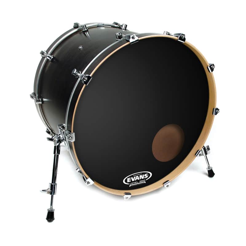 Evans 18" EMAD ONYX Black image 1