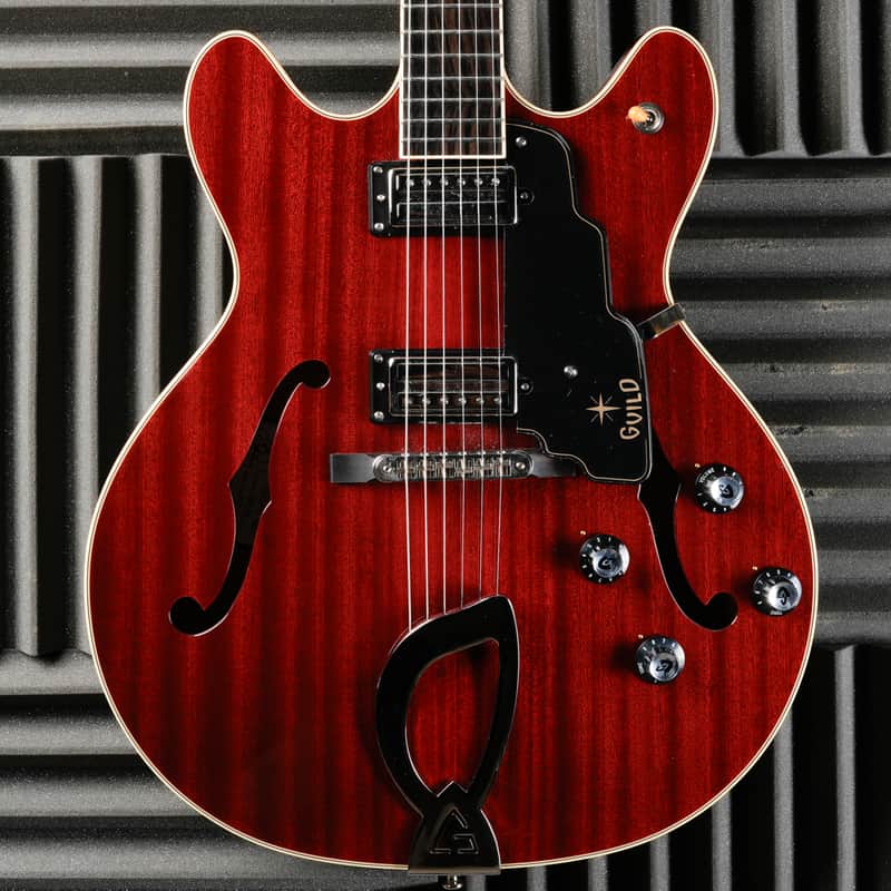 Guild Newark St. Collection Starfire IV 2022 - Cherry Red image 1
