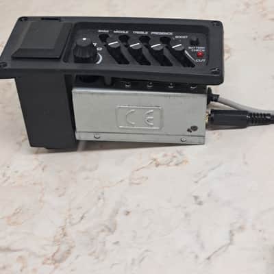 Ibanez AEQ-10 4-Band EQ Acoustic Preamp, Pickup, 1/4 Jack- for AE-10, AE-18, AE15FM, AE25 Guitar- 1995 - Pulloff image 6