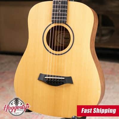 Taylor BT1e Baby Taylor Acoustic/Electric Guitar with Gig Bag image 1