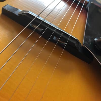 ‘81 Orfeus Gypson vintage Jazz hollowbody guitar image 5
