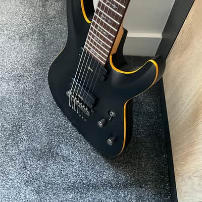 Schecter Demon-7 2018 - Present - Aged Black Satin image 2