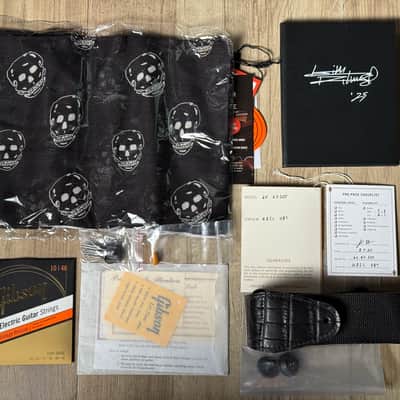 Gibson Keith Richards 1960 ES-355 Collector’s Edition, Signed Label, Ebony, Exclusive No.87 of 100 Limited 2025 image 14