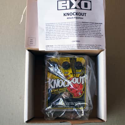 Electro-Harmonix Knockout Attack EQualizer 2016 - Black / Yellow / Red Bild 8