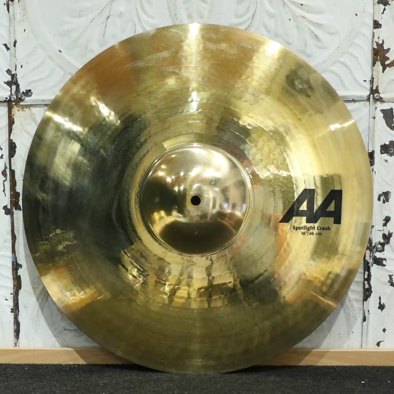 Used Sabian AA Spotlight Crash 18in (1586g) image 1