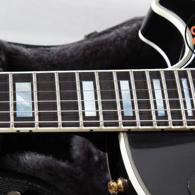 2002 Gibson Les Paul Custom Black Beauty Ebony EMG 81/85 w/ Gibson HSC image 5