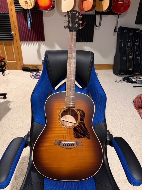 Taylor AD27e Flametop 2022 Woodsmoke image 1