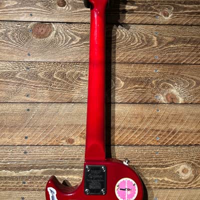 Epiphone Les Paul 100 80’s 90’s - Cherry Burst “Sticker Bomb”💣 image 5