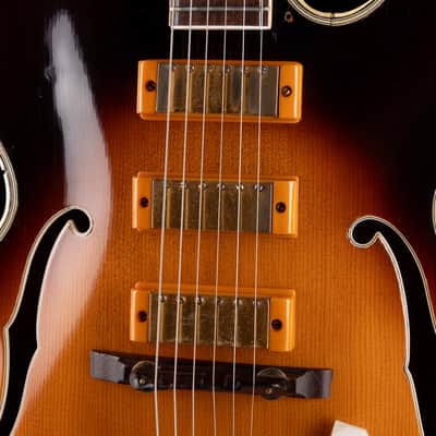 Pre-Owned 1951 Epiphone Zephyr Emperor Regent Hollowbody Sunburst image 4
