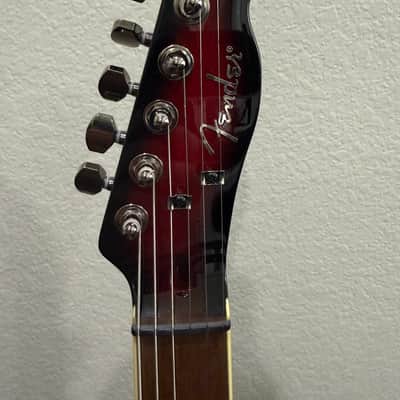 Fender Special Edition Custom Telecaster FMT HH with Laurel Fretboard - Black Cherry Burst image 4