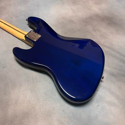 2024 Fender Player II Plus Top Jazz Bass Special Edition Blue Burst Flame image 5