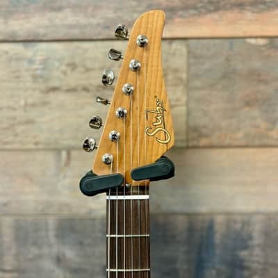 Suhr Classic S Antique Roasted HSS 2023 - Lake Placid Blue image 3
