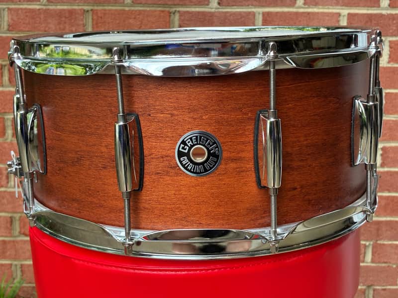 Grestch Catalina Club Snare 14x6.5 Satin Walnut Glaze image 1