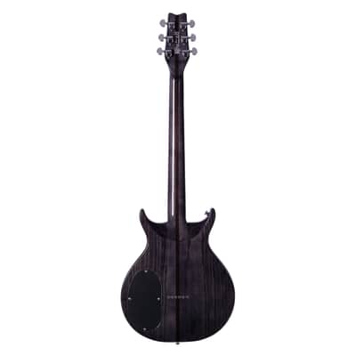 Washburn Hawk Electric Guitar - Trans Black - Open Box image 8