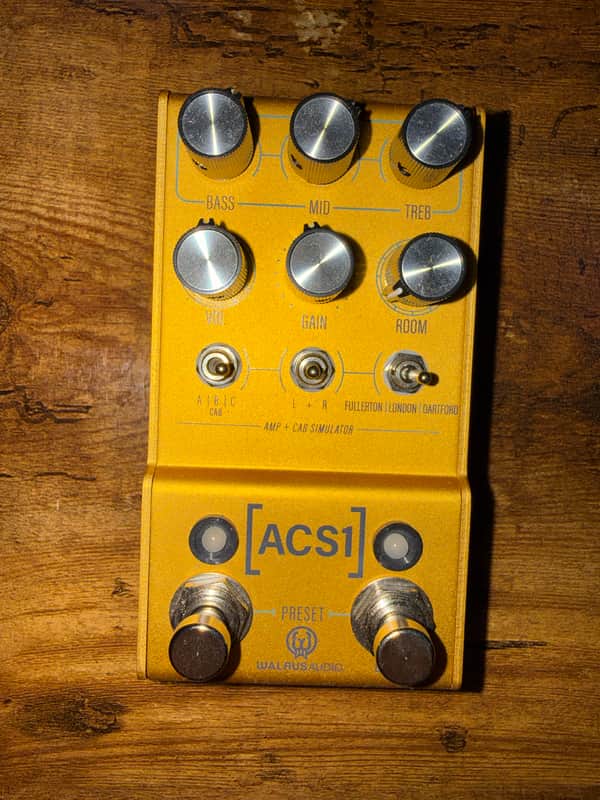 Walrus Audio Mako  ACS1 Amp + Cab Simulator 2021 - 2024 - Gold image 1