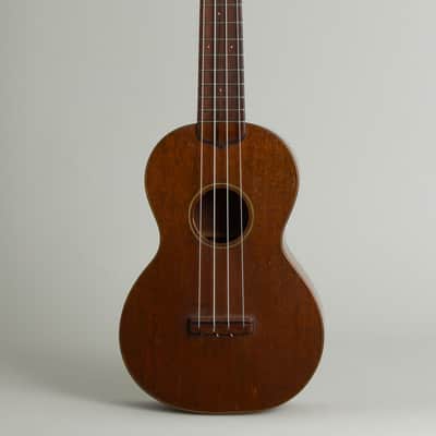 C. F. Martin Style 1-C Concert Ukulele (1926), black tolex hard shell case. image 1