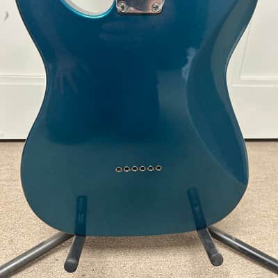 G&L Tribute Series ASAT Classic Electric Guitar w/Rosewood Fretboard - Emerald Blue image 4