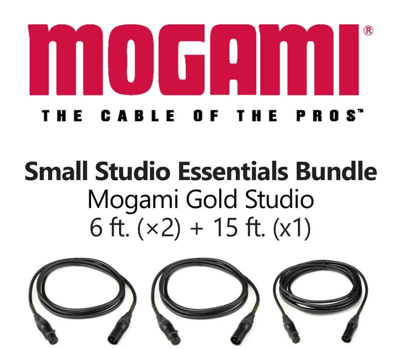 Mogami Gold Studio XLR Male to XLR Female