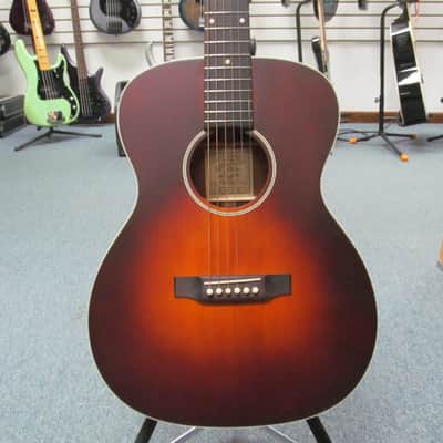 Recording King Series 11 000 Acoustic-electric Guitar - Transparent Brownburst image 1