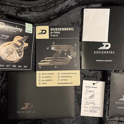 Duesenberg Starplayer TV Gold Top (020) image 8