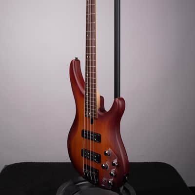 Yamaha TRBX504 4-String Bass - Brick Burst, Rosewood Fingerboard, Active/Passive EQ image 5