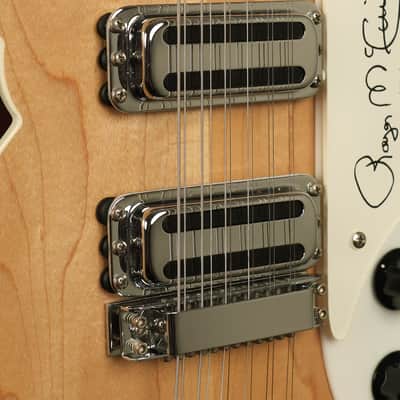 1989 Rickenbacker 370/12RM Roger McGuinn signature Mapleglo image 4