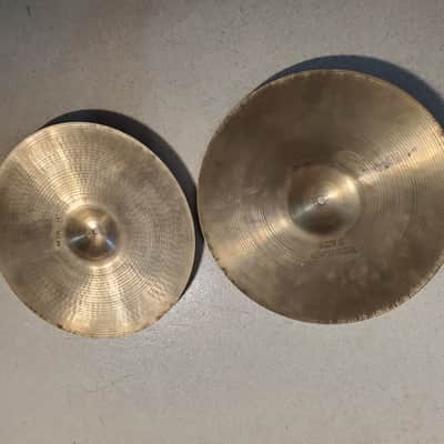 Vintage Sabian 15"inch Hi Hat Cymbals 1980's First Generation - Awesome! image 5