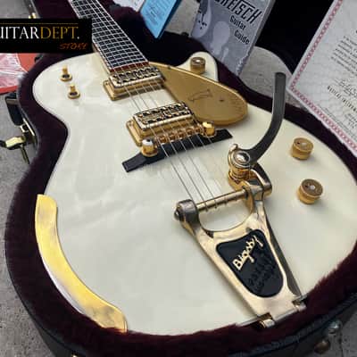 ✮RARE✮SUPERB✮2017 Gretsch G-6134 LTV White Penguin ✮ LACQUER TV JONES ! ✮ COA ✮ AMAZING image 5