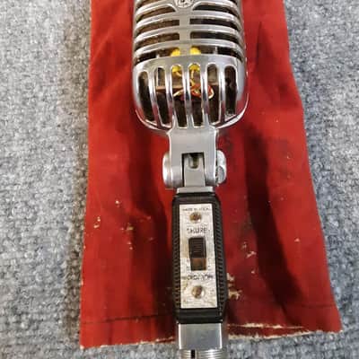 Shure Vintage 50's/60's 55SW Unidyne Dynamic Microphone - Metal image 3