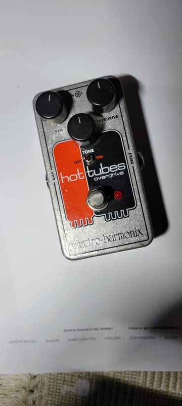 Electro-Harmonix Hot Tubes Nano Overdrive 2013 - Present - Red / Black / Gray image 1